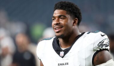 Will rookie Jihaad Campbell start Philadelphia’s season-opening game?