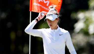 American Nelly Korda, the world's No. 2 player, got in a practice round at TPC Boston in Norton on Tuesday, looking to capture her first win of the LPGA season this weekend at the FM Championship.