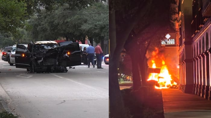 Man charged with murder after killing 2 in crash during high-speed pursuit