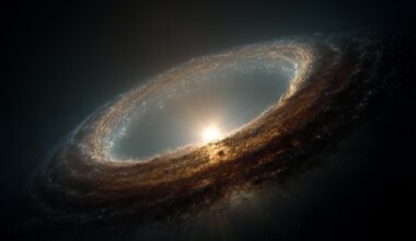 Galaxy Dark Matter Halo Concept Art