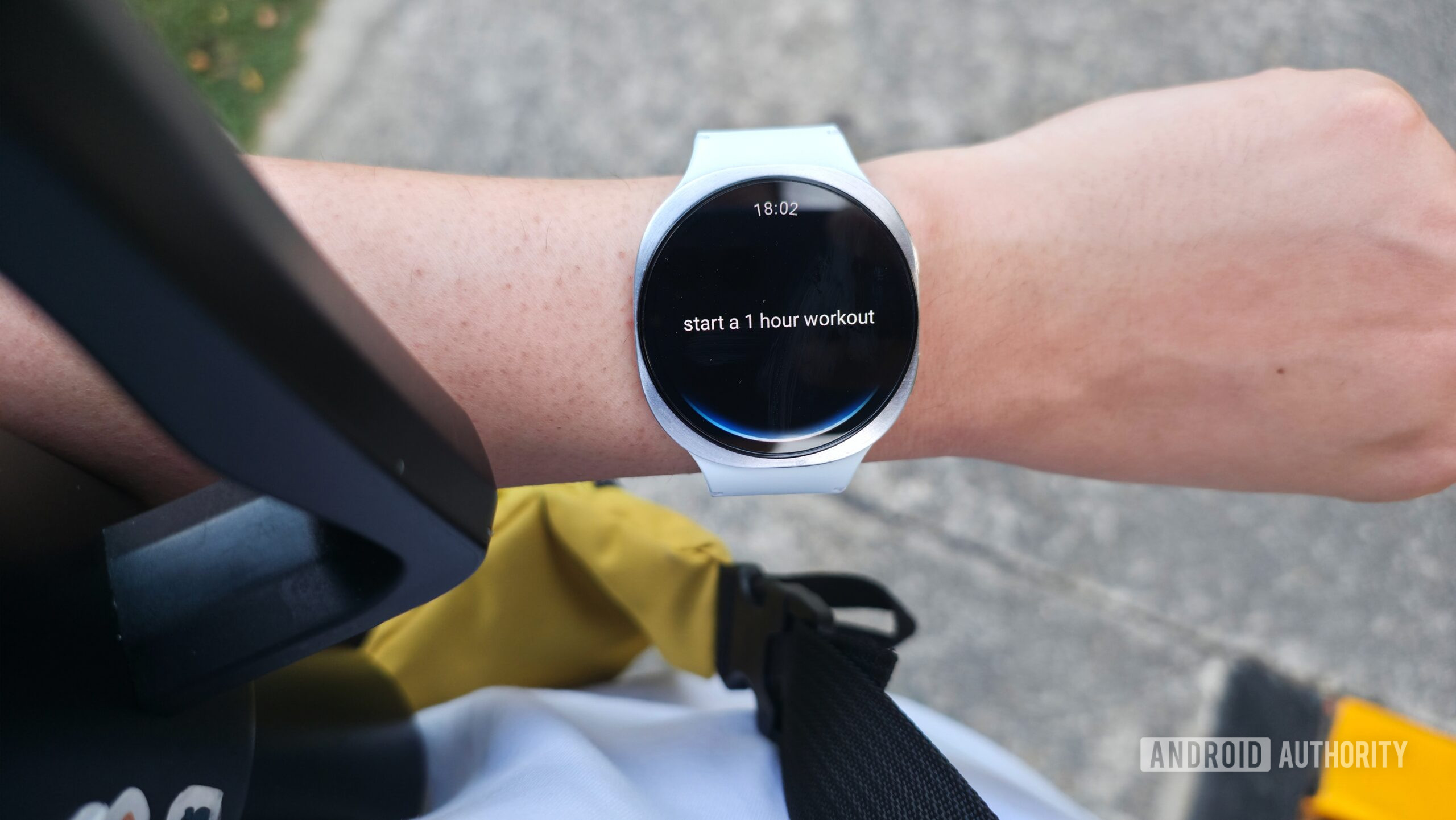 Gemini Galaxy Watch 8 start workout