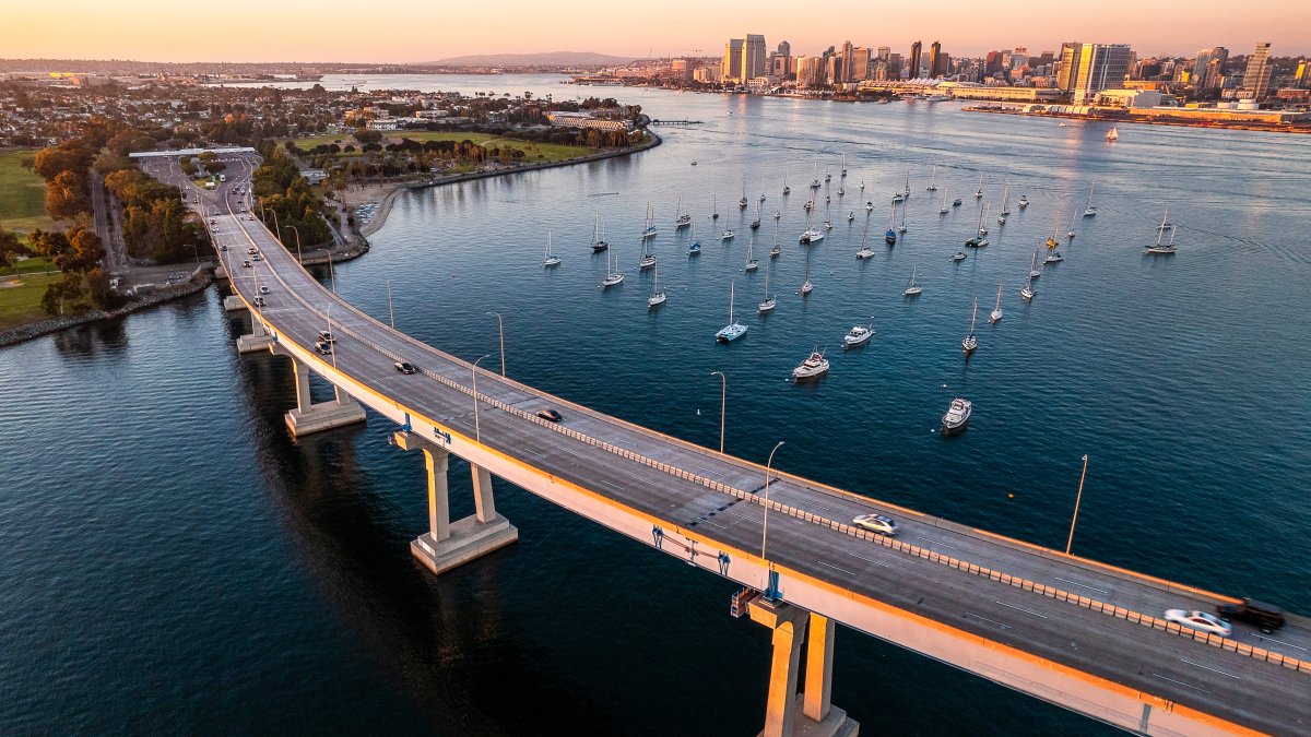 Coronado Bridge access to be limited on Sunday for annual Bike the Bay event – NBC 7 San Diego