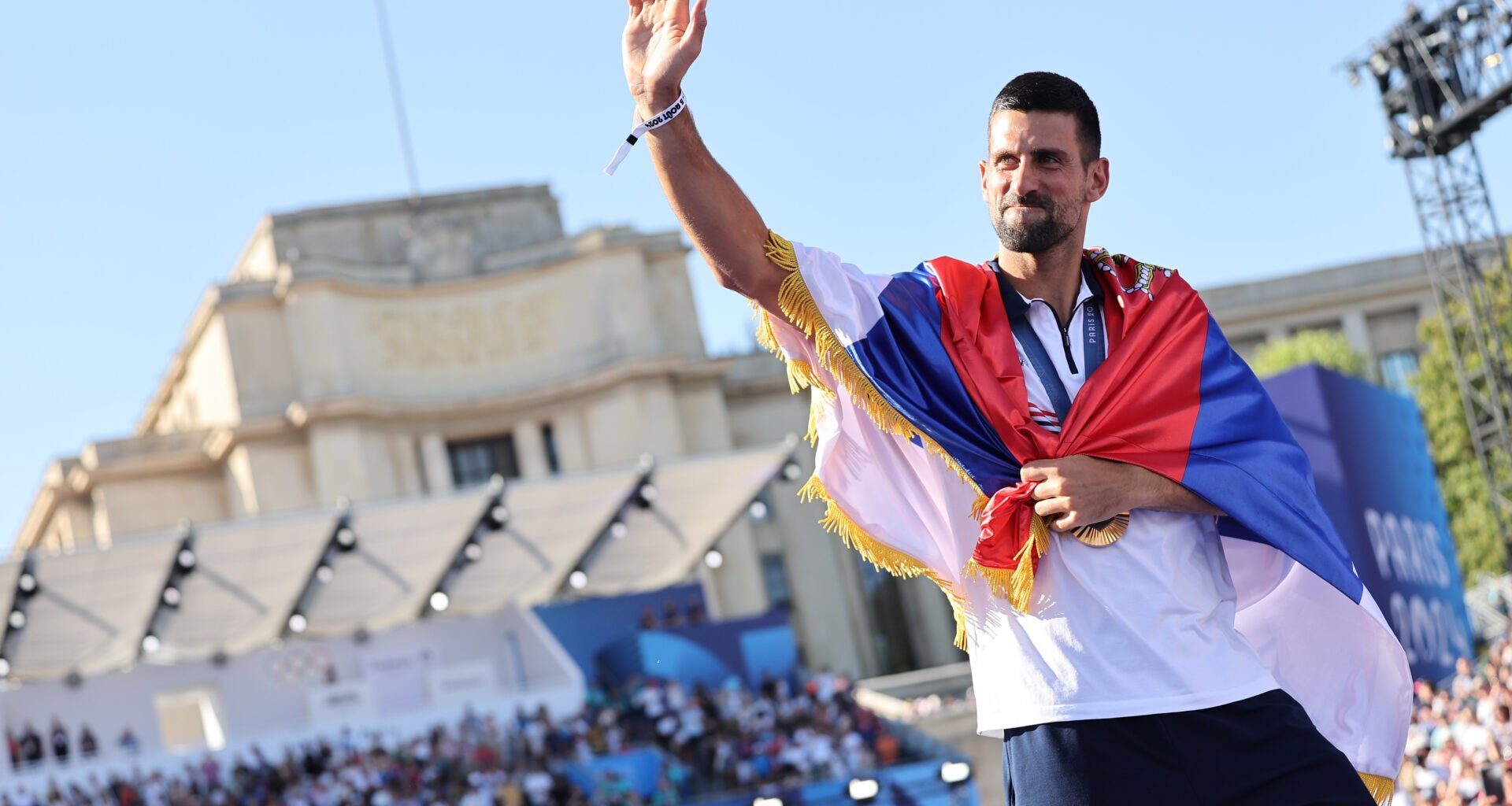 Novak Djokovic reflects on his Olympic gold medal victory in Paris one year on