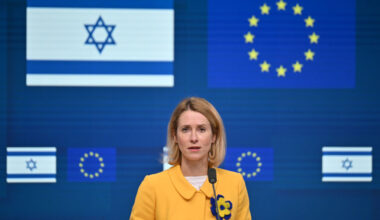 Hamas hostage videos intensify EU calls for Gaza ceasefire