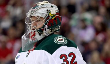 Filip Gustavsson open to contract extension talks with Wild as training camp approaches