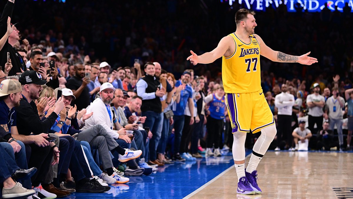 Luka Dončić extends contract with the Lakers – NBC Los Angeles