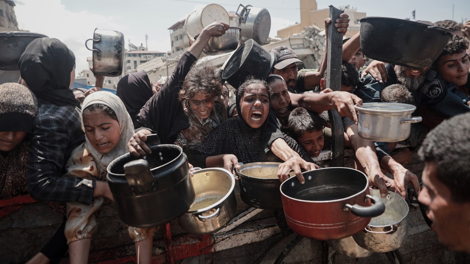 Gaza Isn't Receiving Enough Food to Prevent Famine, Aid Workers Say