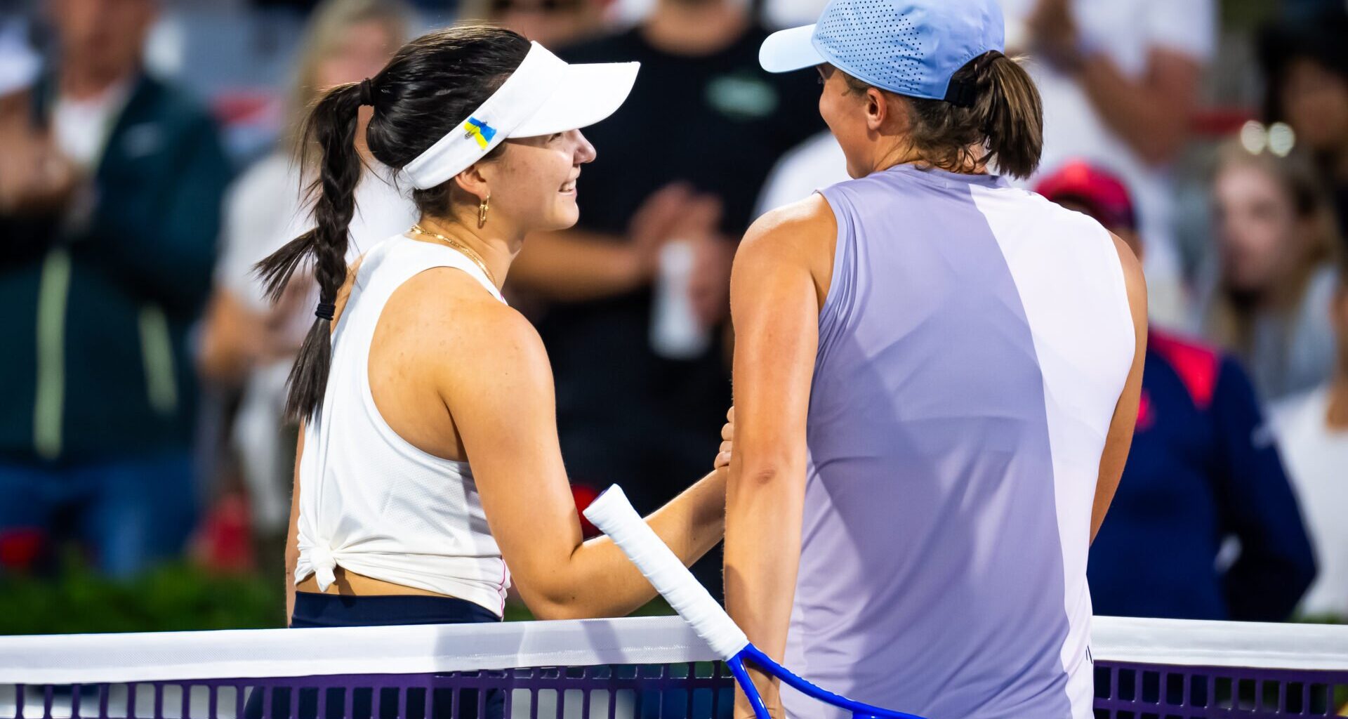 Iga Swiatek reveals what Eva Lys told her at the net after she knocked her out of the Canadian Open