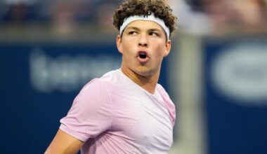 Ben Shelton pinpoints the area of tennis where he wants to become 'one of the best players in the world'
