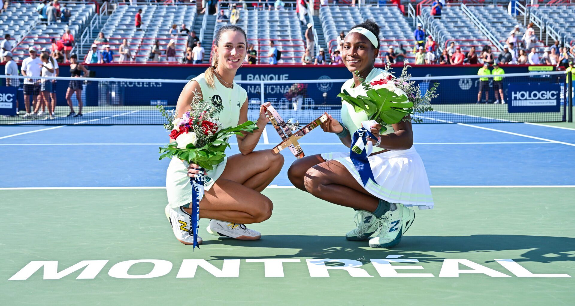 Coco Gauff reacts on social media after winning the Canadian Open doubles title and sends message to her partner