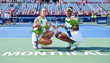 Coco Gauff reacts on social media after winning the Canadian Open doubles title and sends message to her partner