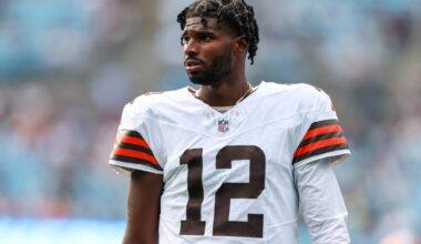 Browns’ Shedeur Sanders is ‘day to day’ after sustaining oblique injury in practice