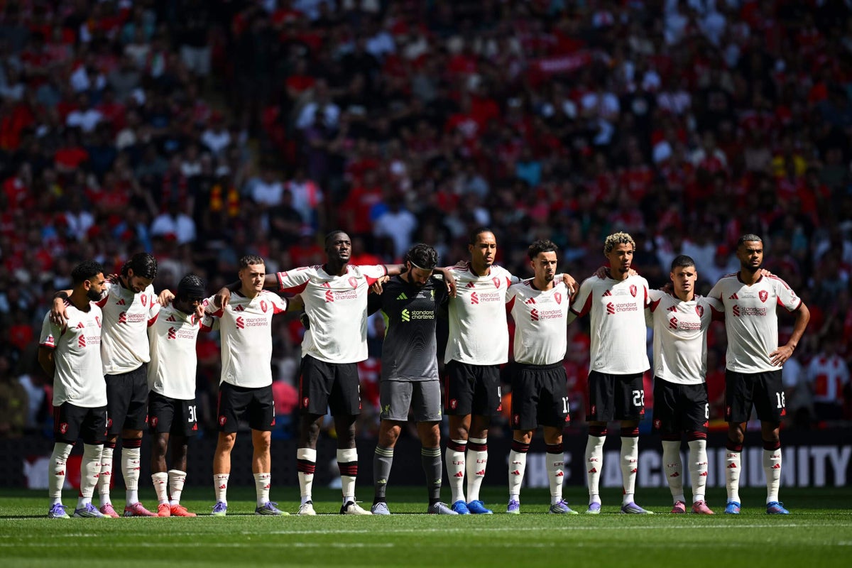 Virgil van Dijk ‘disappointed’ after minute’s silence for Diogo Jota disrupted