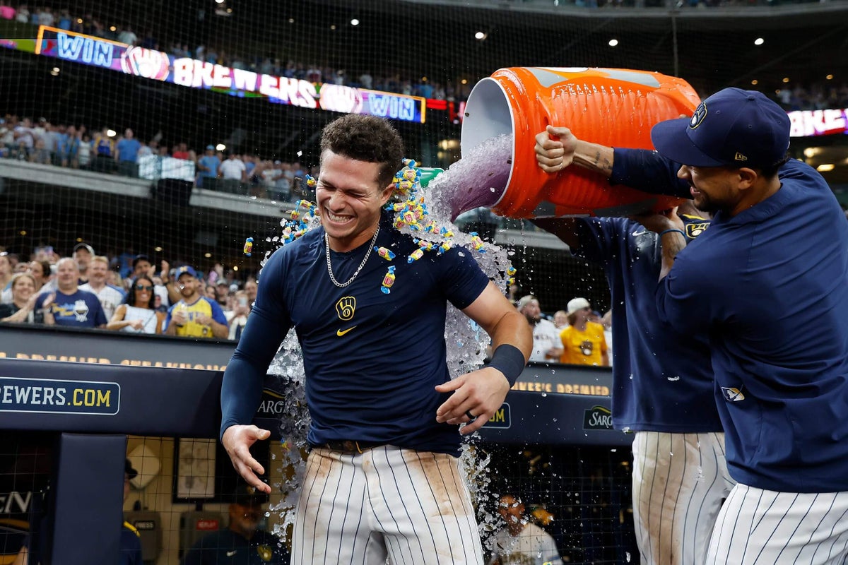 How 28-year-old rookie Isaac Collins embodies the Brewers’ winning ways