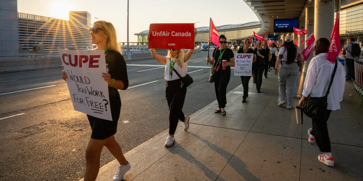 Government forces Air Canada and flight attendants back to work and into arbitration, after strike strands over 100,000 travelers