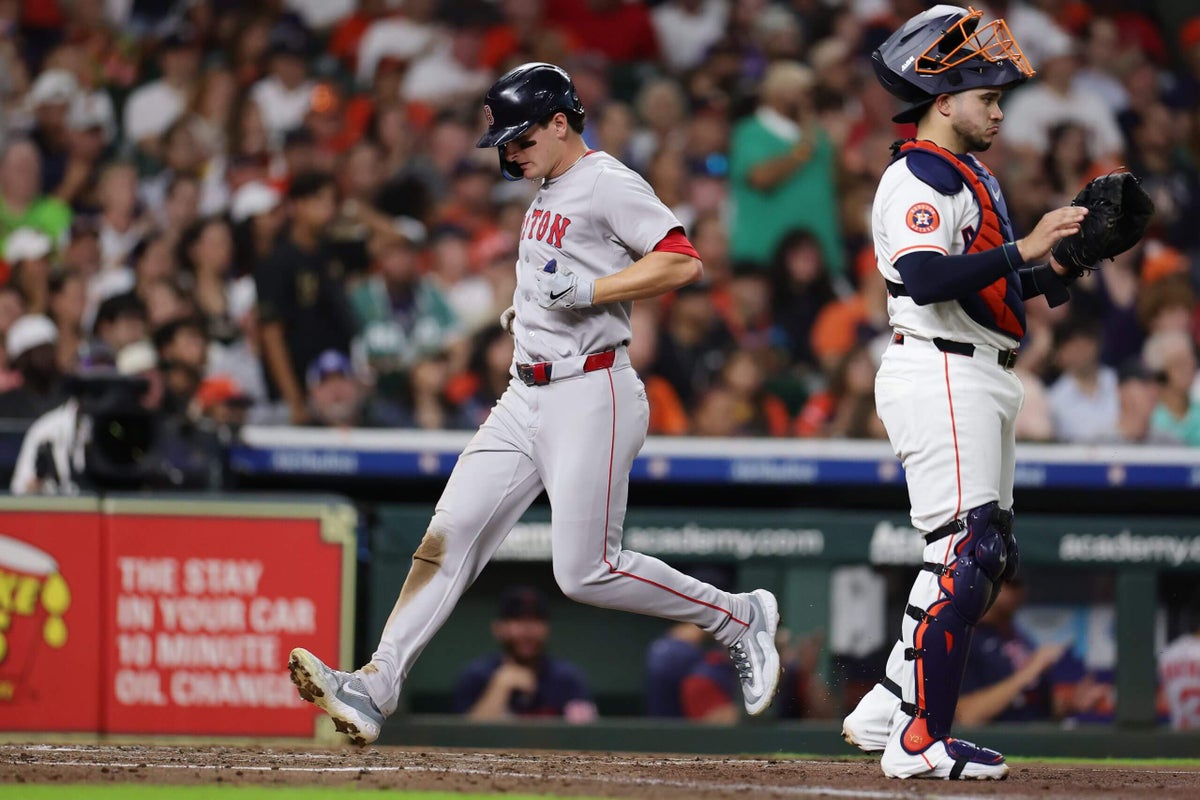 Astros squander a 7-game AL West lead in loss to Red Sox