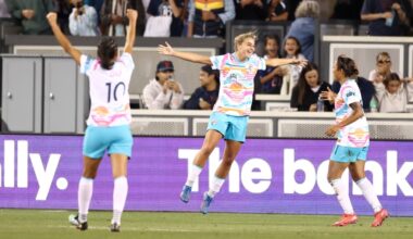 Wave overwhelm Bay FC, climb to second in NWSL standings