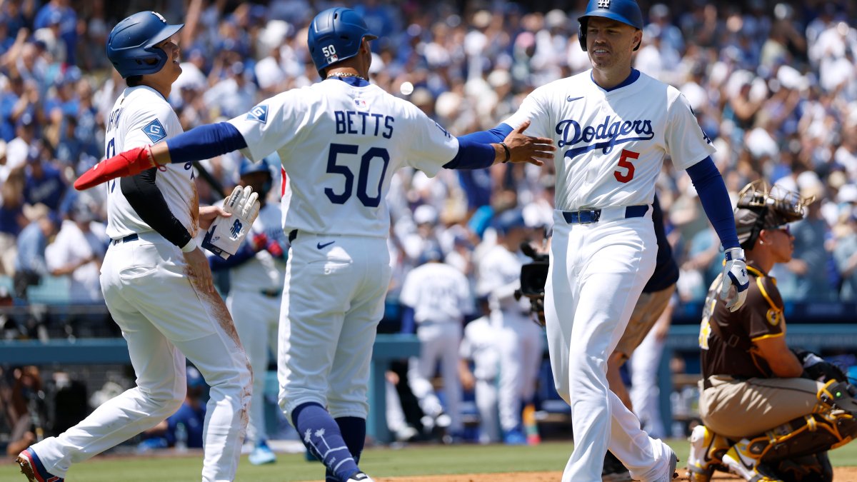 Dodgers stars shine brighter in sweep of Padres – NBC 7 San Diego