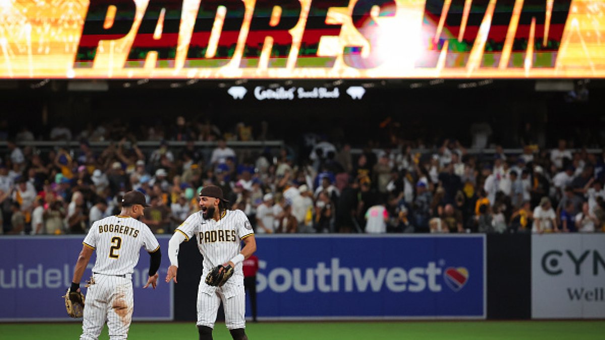Dodgers offense disappears in 5-1 loss to Padres, San Diego surges into first place in N.L. West – NBC Los Angeles