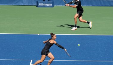 U.S. Open mixed doubles: Sara Errani and Andrea Vavassori take singles stars to school
