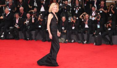 Venice 2025 Red Carpet Fashion Photos