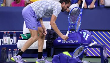 US Open match descends into chaos and sparks Daniil Medvedev meltdown