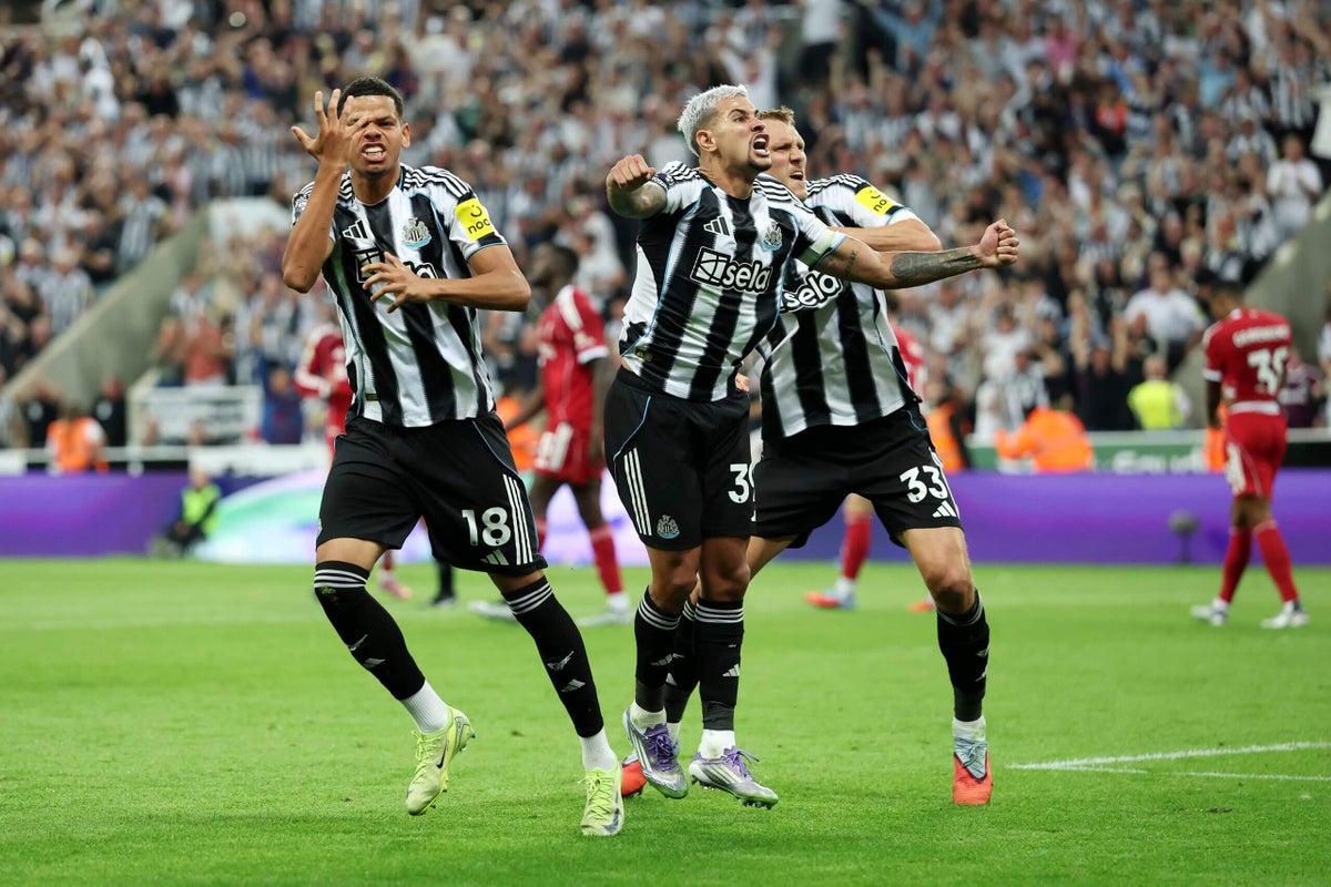 Newcastle lost and lost and lost against Liverpool. It just didn’t look like it