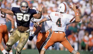 The Notre Dame-Miami rivalry was peak college football. Then it abruptly stopped