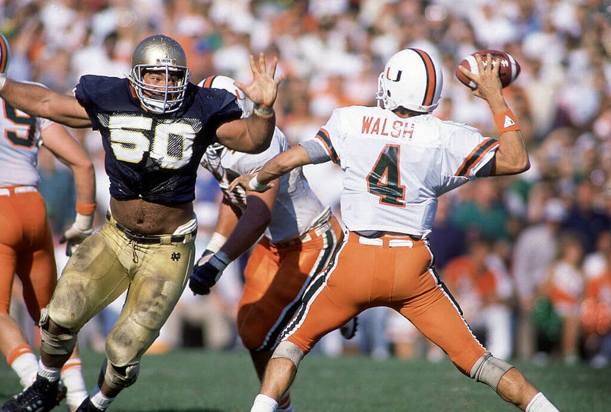 The Notre Dame-Miami rivalry was peak college football. Then it abruptly stopped