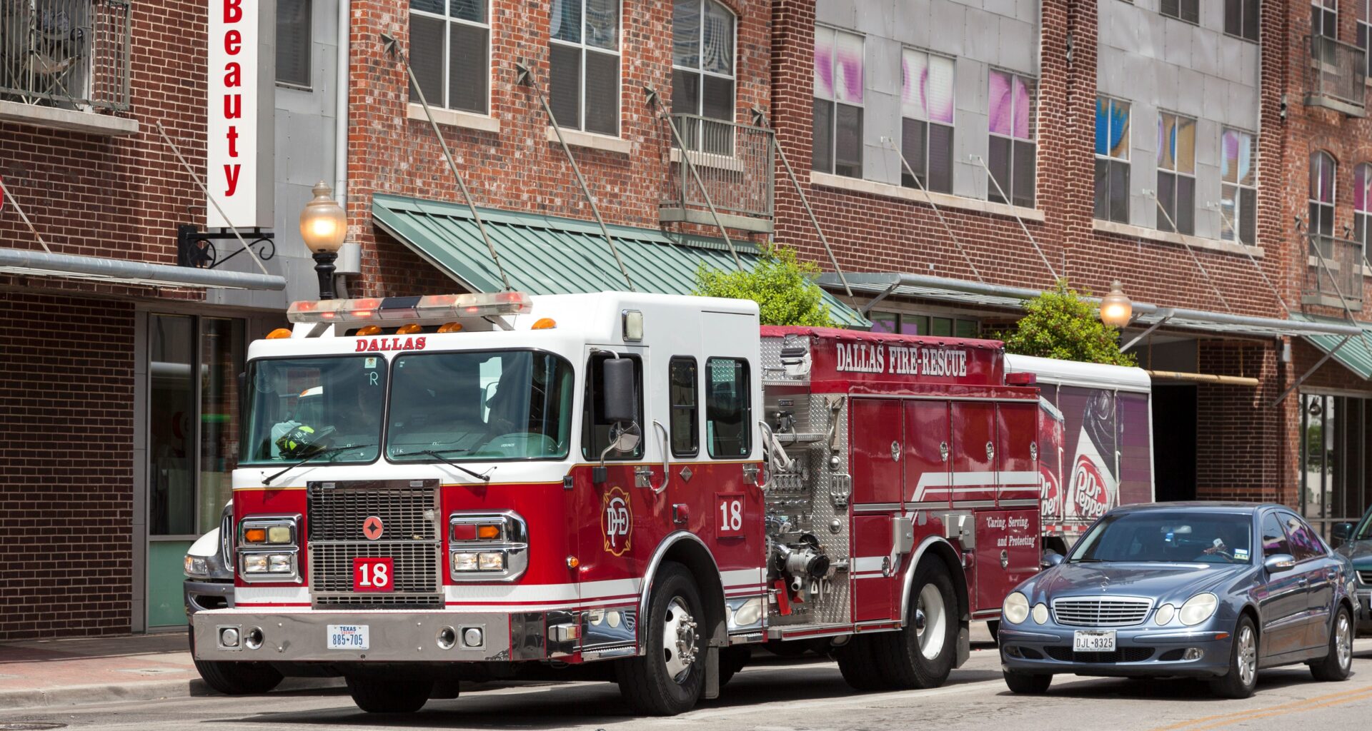 Dallas Fire Rescue Vehicle