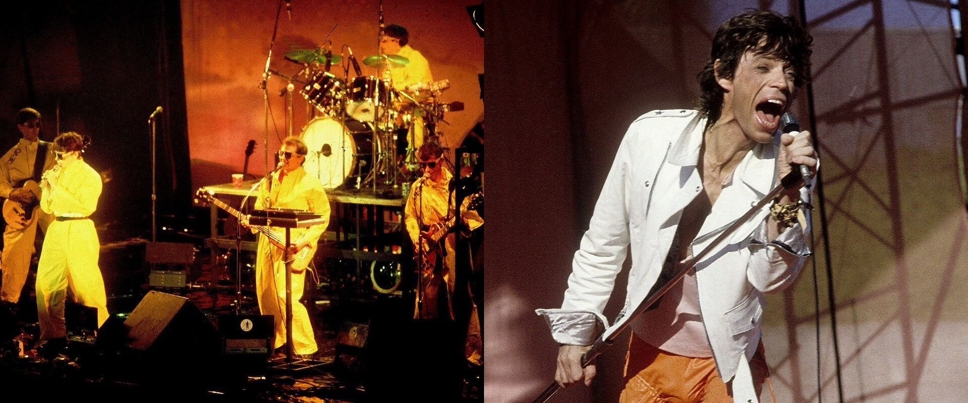 Devo Members Recall Mick Jagger’s Enthusiastic Reaction to Hearing Their Quirky Cover of The Rolling Stones’ “Satisfaction”