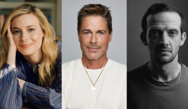 Gillian Jacobs Rob Lowe Will Brill Split