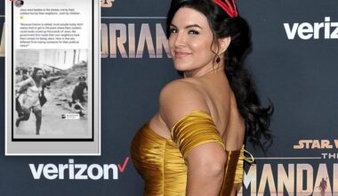 Disney settles Gina Carano's lawsuit after firing her from 'Mandalorian' for comparing being conservative in US to being Jewish in Nazi Germany