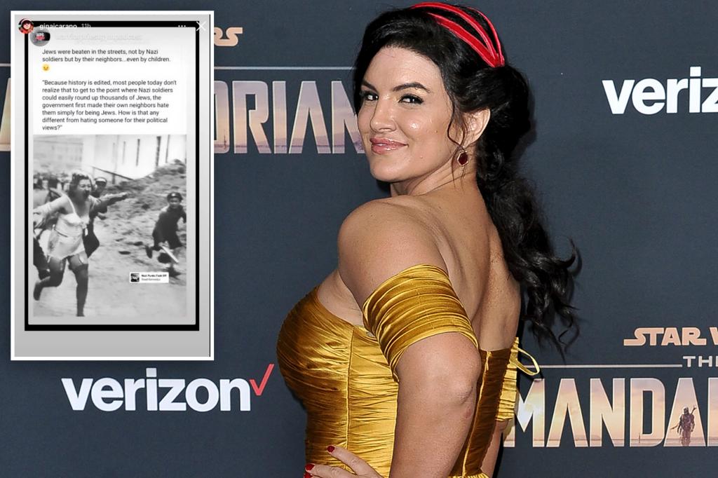 Disney settles Gina Carano's lawsuit after firing her from 'Mandalorian' for comparing being conservative in US to being Jewish in Nazi Germany