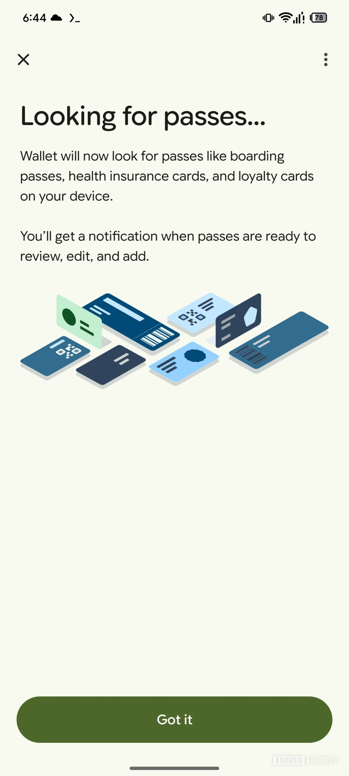 Google Walet Automatically Import Passes 5