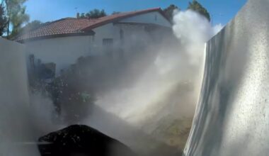 Water main break sends water gushing through Granada Hills home – NBC Los Angeles