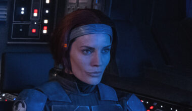 Katee Sackhoff in THE MANDALORIAN.