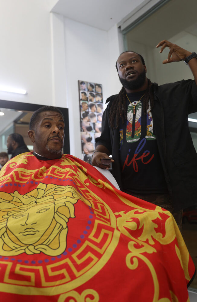 Jermaine Moore John Riddle Barbershop