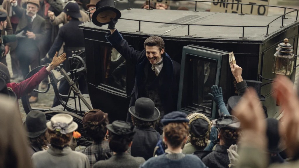 Anthony Boyle in "House of Guinness" (Ben Blackall/Netflix)