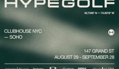 Hypegolf Clubhouse Returns to NYC for a Month of Style, Sport, and Community