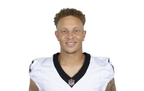 A headshot of Spencer Rattler