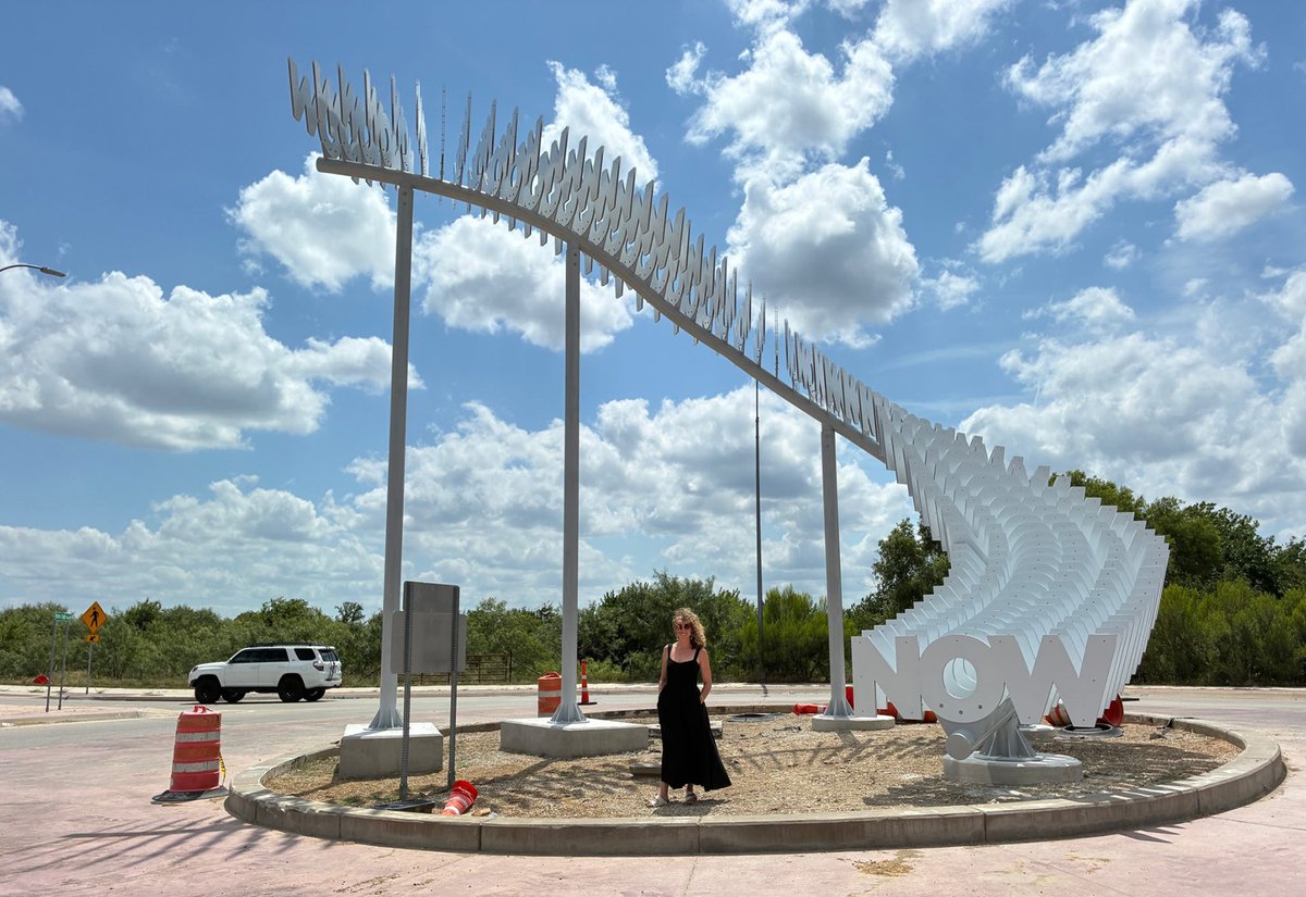 A Very Long Now: Alicia Eggert’s Fort Worth Roundabout Art
