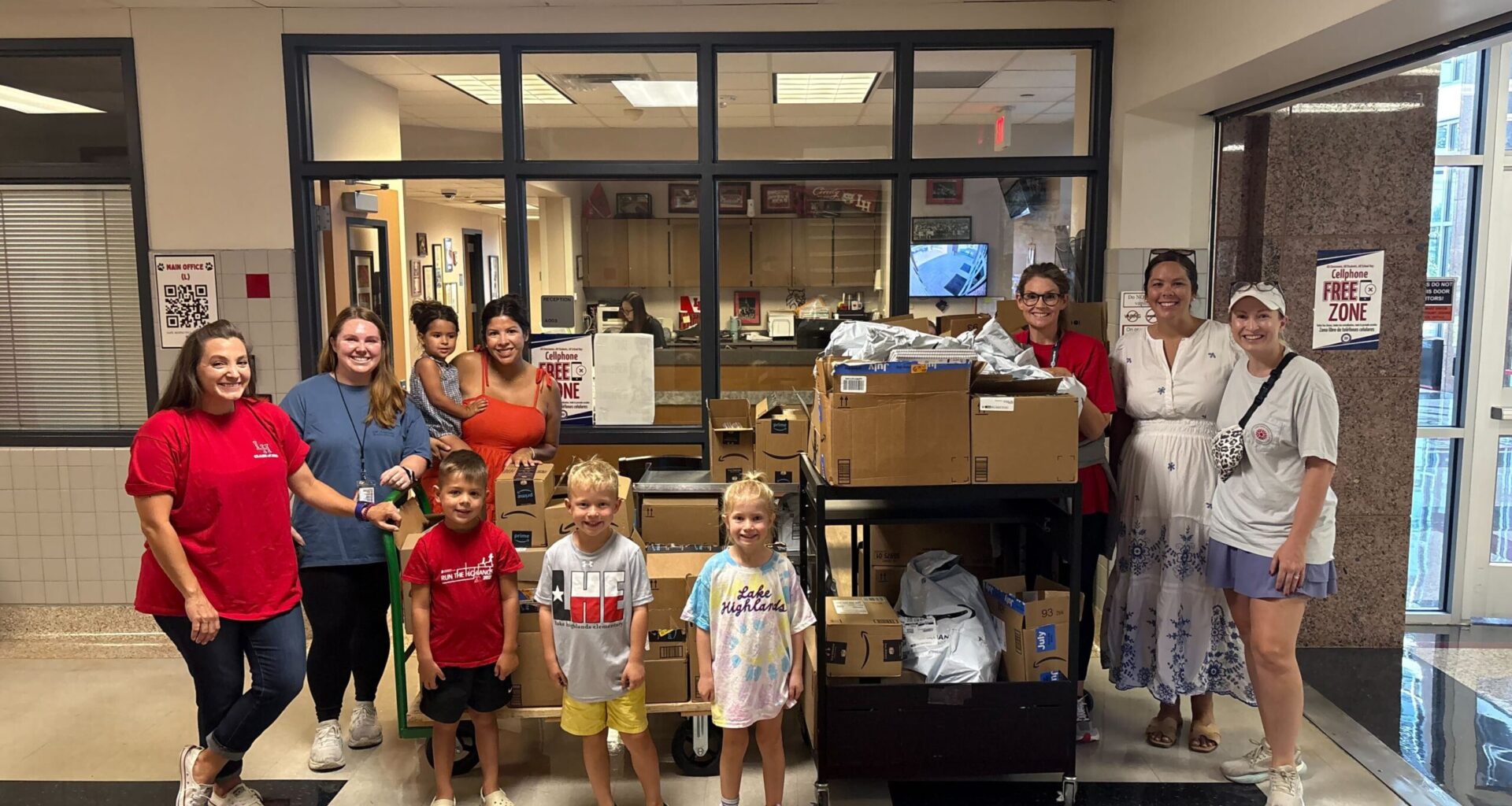 Recap: Advocate, LHJWL team up for LHHS supply drive