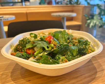 The Chicken Pesto Parm is a staple on Sweetgreen's menu. Spinach and quinoa are tossed with...