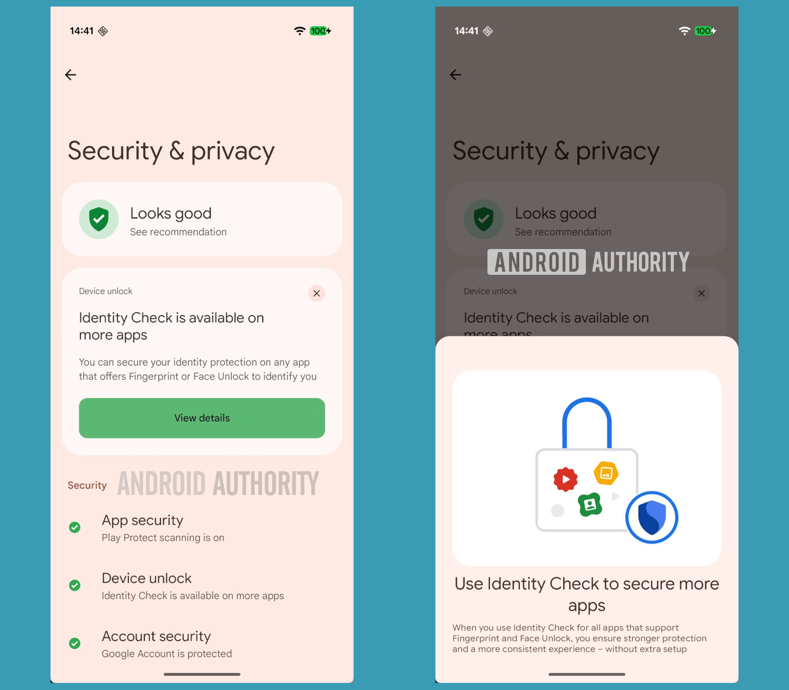 Identity Check for more apps in Android 16 QPR2