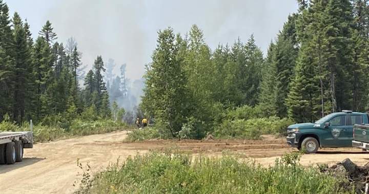 New Brunswick wildfires: 2 areas burning ‘out of control,’ no rain in sight