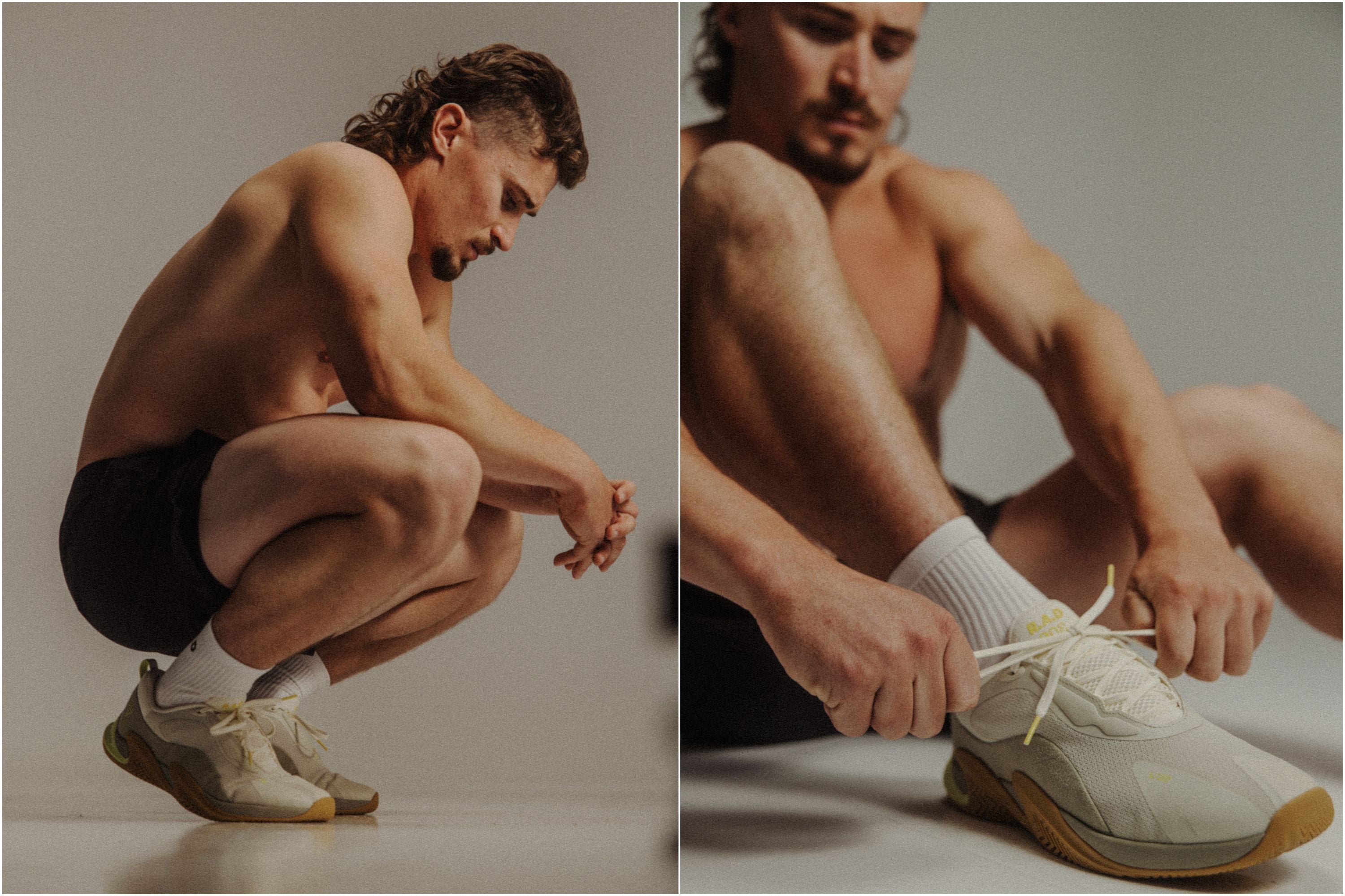The CrossFit athlete recently signed with gym shoe specialists R.A.D