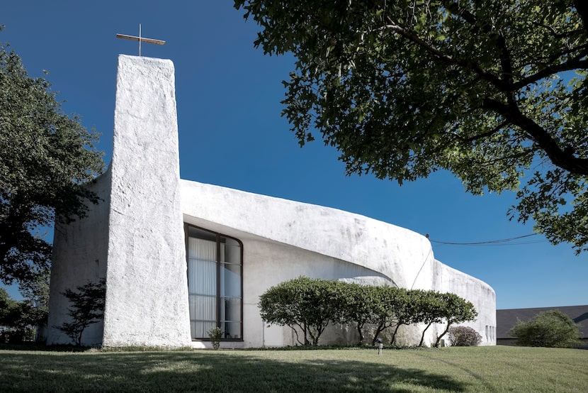 Exterior view of St. Stephen United Methodist Church, in Mesquite.