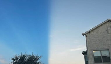 Chief Meteorologist Anthony Yanez and the mysterious line through the sky