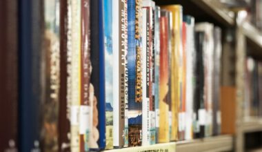 A close-up photo shows the Western books on display at one of Fayetteville's public libraries.